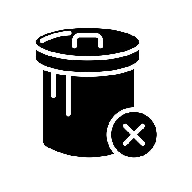 Ilustración de la basura