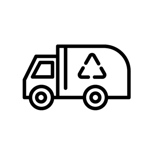 Ilustración de la basura
