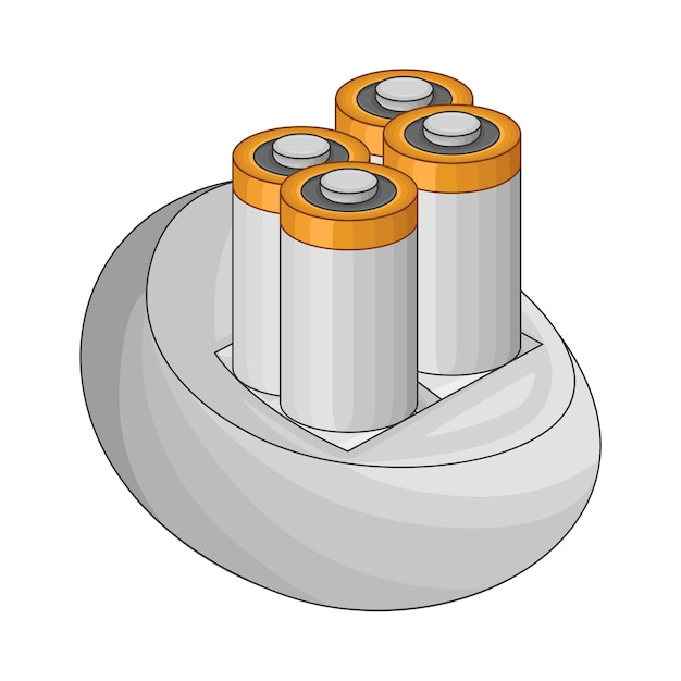 Vector ilustración de la batería