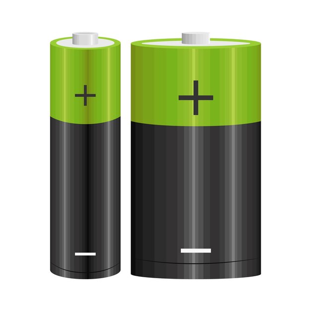 Vector ilustración de la batería