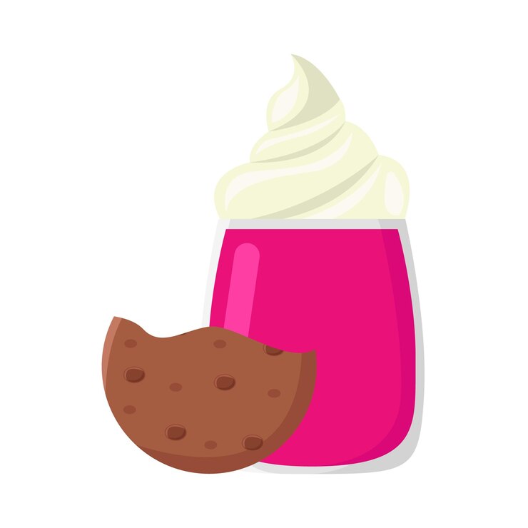 Vector ilustración del batido