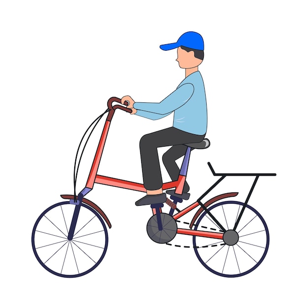 Ilustración de una bicicleta