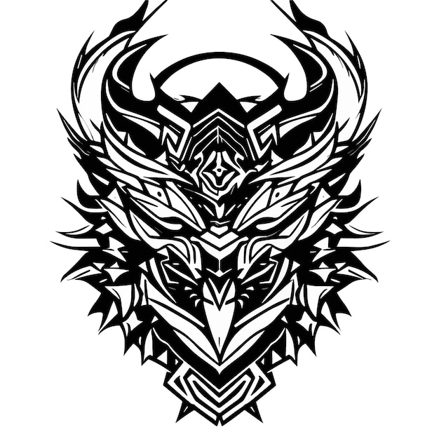 una ilustración de boceto de diseño de lápiz dibujado a mano por arte vectorial