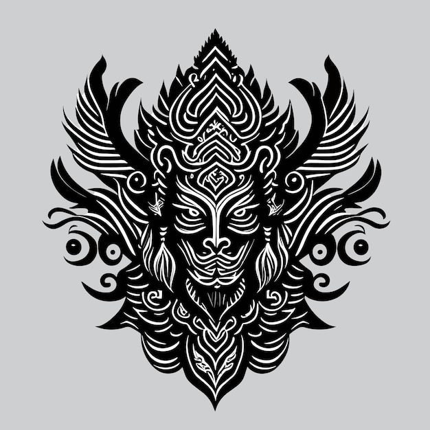 una ilustración de boceto de diseño de lápiz dibujado a mano por arte vectorial