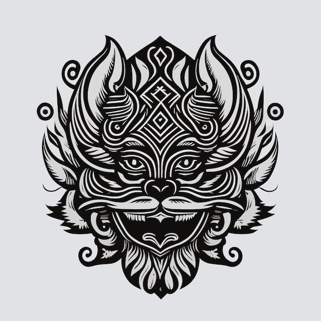 una ilustración de boceto de diseño de lápiz dibujado a mano por arte vectorial