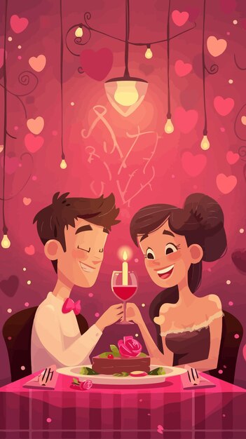 Ilustración de la boda