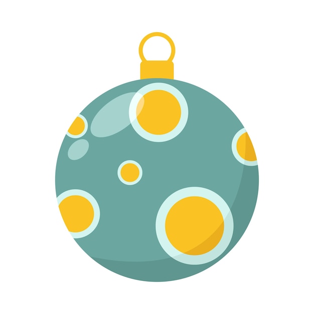 Ilustración de bola de navidad
