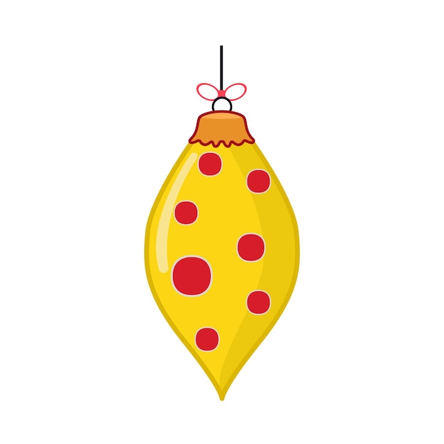 Ilustración de bola de navidad