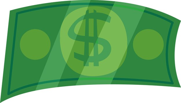 Vector ilustración de bolsa de dinero