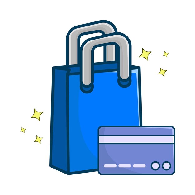 Ilustración de la bolsa de la tienda