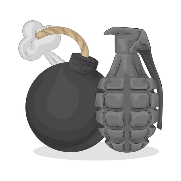Ilustración de bombas
