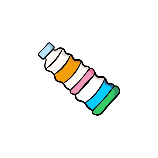 ilustración botella de diseño de bebida vector aislado alcohol icono dibujado a mano vaso de restaurante