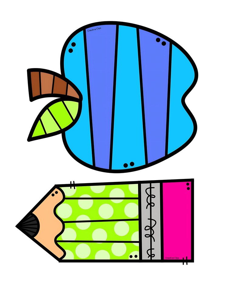 Vector ilustración de búho y lápiz de colores brillantes perfecta para proyectos de decoración escolar