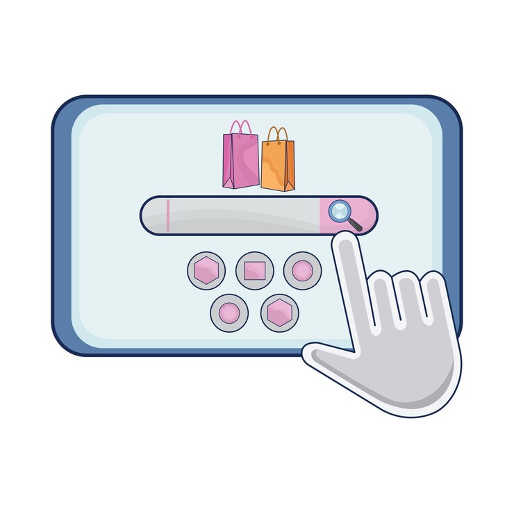 Vector ilustración de la búsqueda
