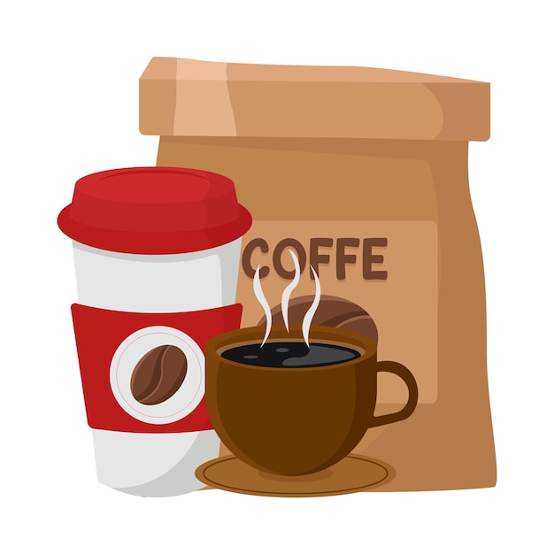 Vector ilustración de café