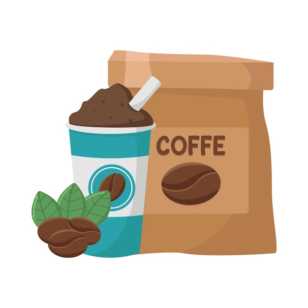 Vector ilustración de café