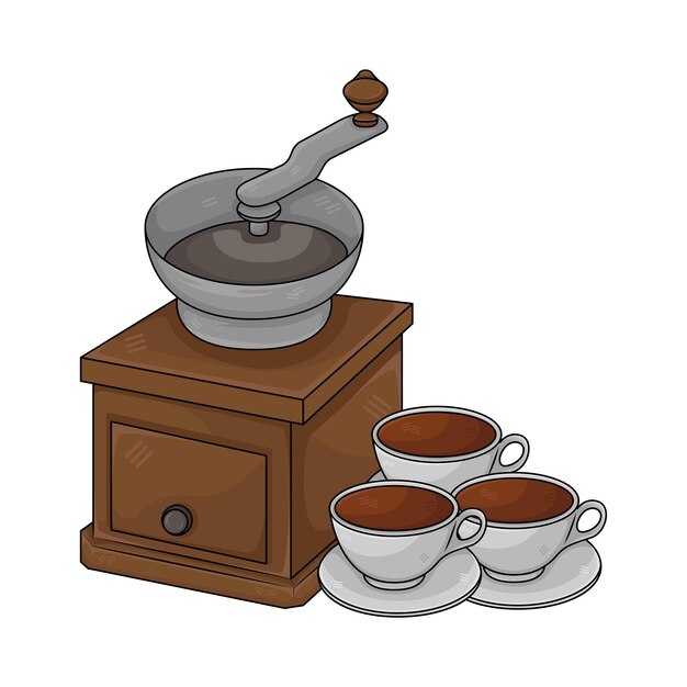 Ilustración de café