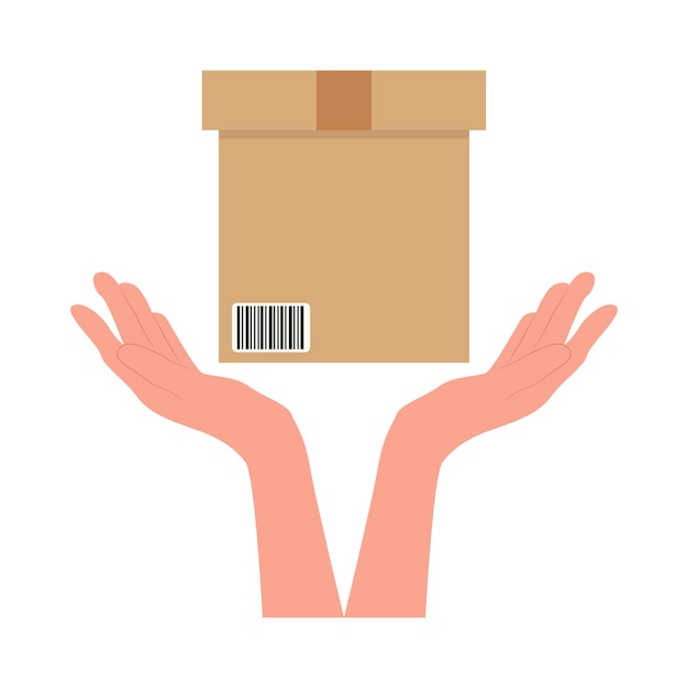 Ilustración de la caja de entrega