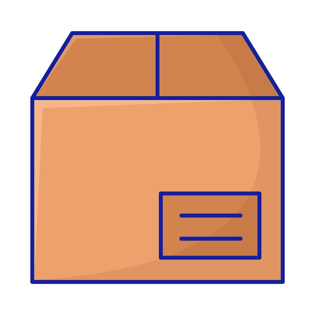 Ilustración de la caja de entrega