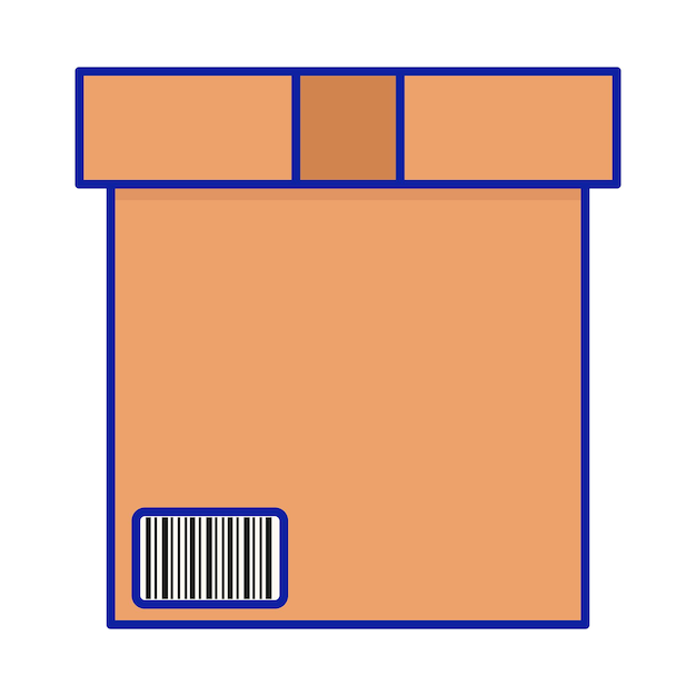 Ilustración de la caja de entrega