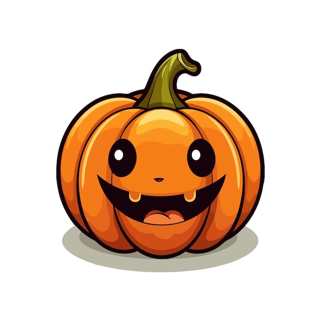 ilustración de calabaza de vector plano