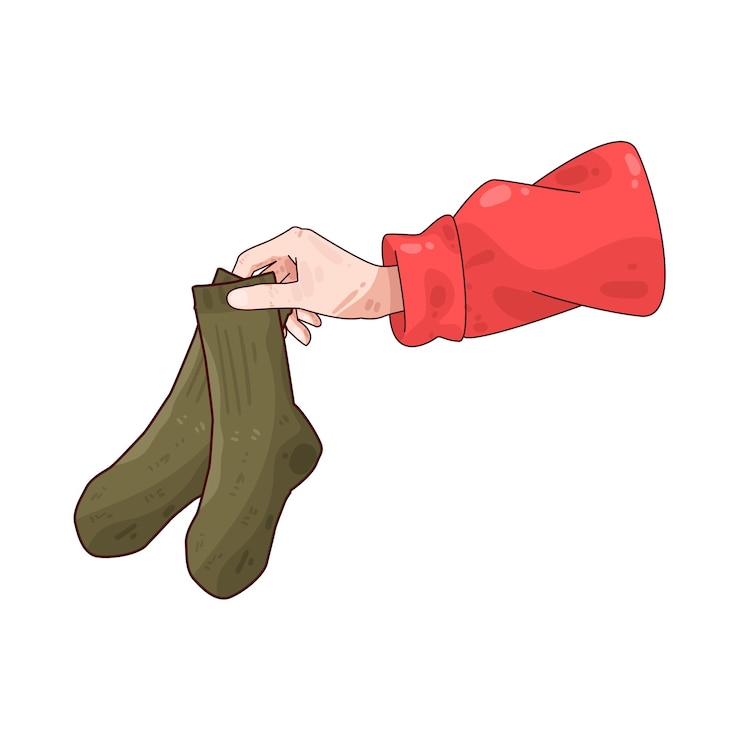 Vector ilustración de los calcetines