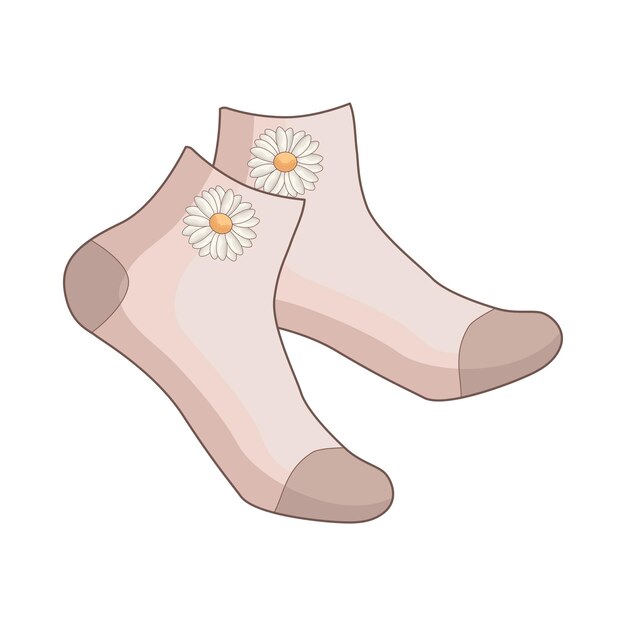 Ilustración de los calcetines