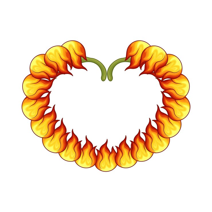 Vector ilustración de caliente