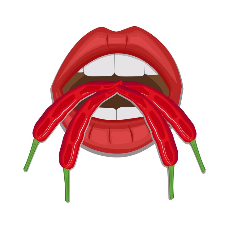 Vector ilustración de caliente