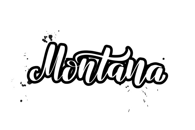 Ilustración de caligrafía vectorial aislada sobre fondo blanco