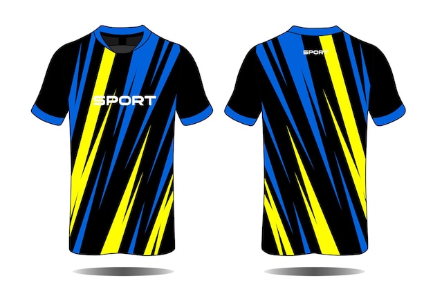 Ilustración de camiseta deportiva, uniforme de pelota y juegos.