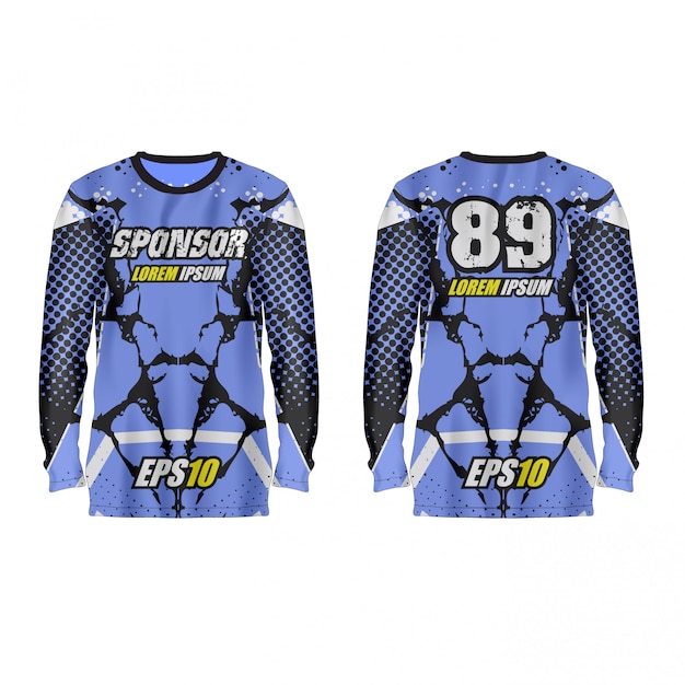 Ilustración de camiseta deportiva