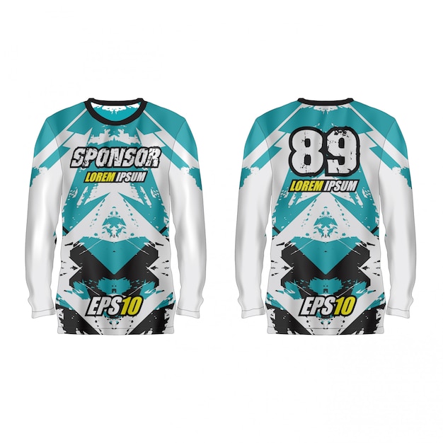 Ilustración de camiseta deportiva