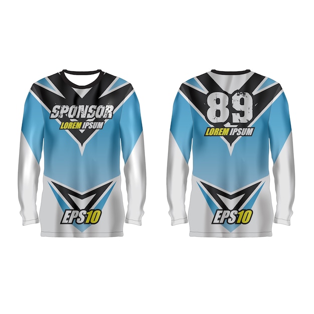 Ilustración de camiseta deportiva