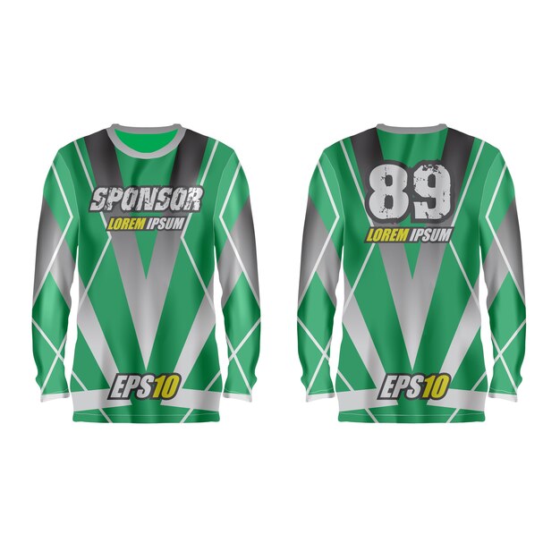 Ilustración de camiseta deportiva