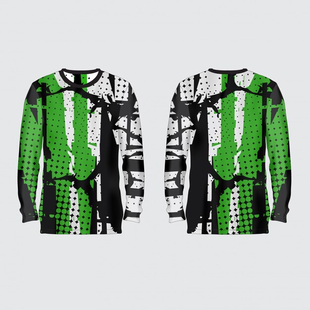 Ilustración de camiseta deportiva
