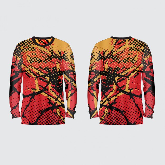Ilustración de camiseta deportiva