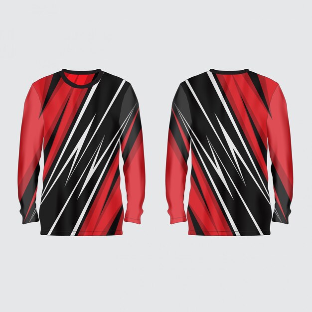 Ilustración de camiseta deportiva
