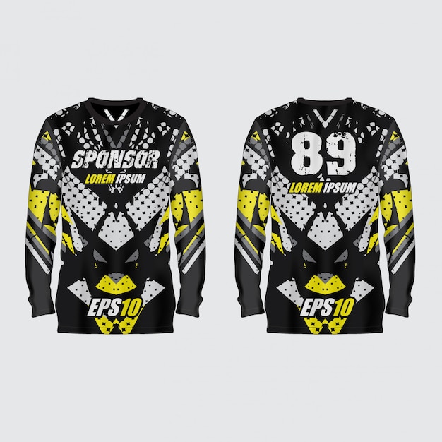 Ilustración de camiseta deportiva