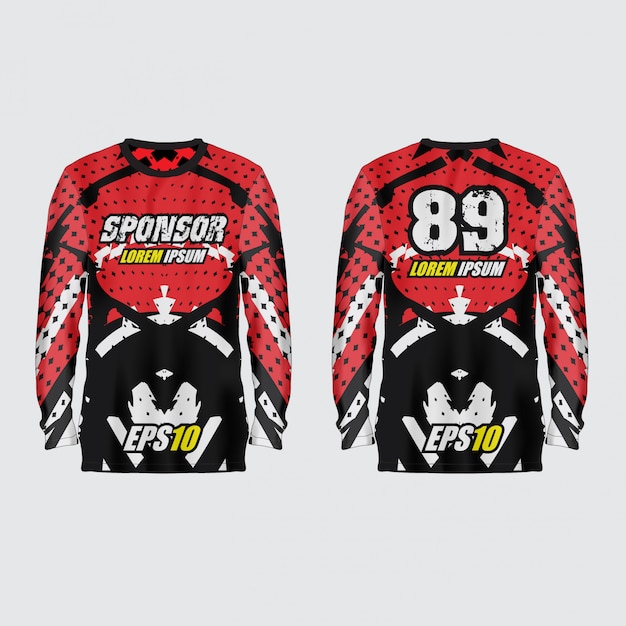 Ilustración de camiseta deportiva