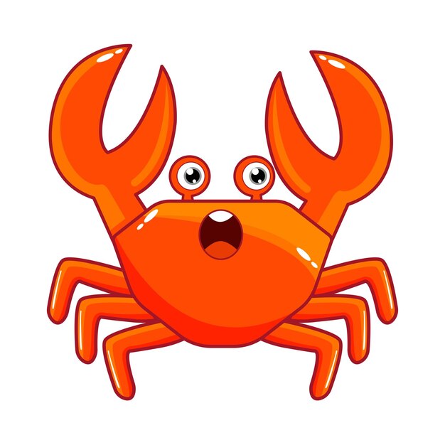 Ilustración de cangrejo