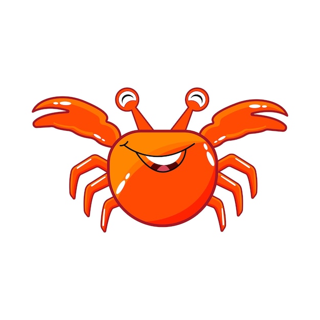 Ilustración de cangrejo