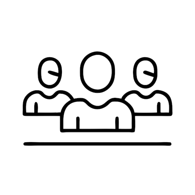 Ilustración de capa vectorial PNG transparente con icono plano del equipo