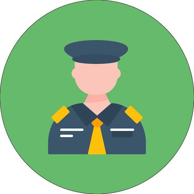 Ilustración del capitán Flat