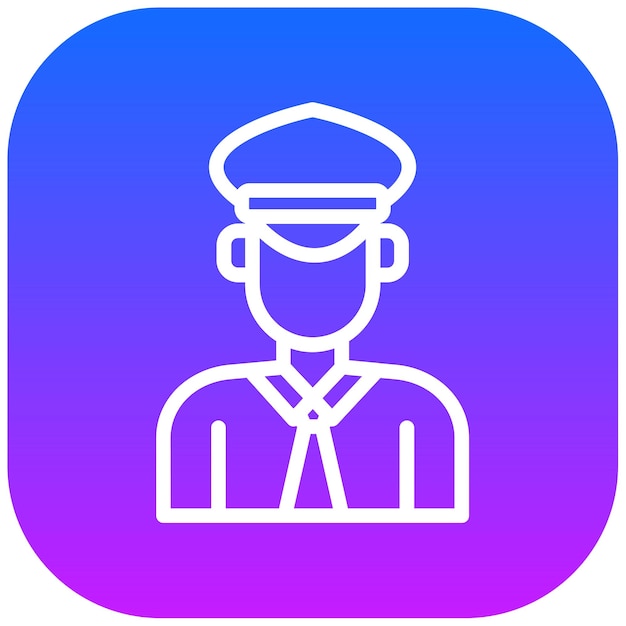 Ilustración del capitán vectorial