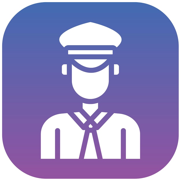 Ilustración del capitán vectorial