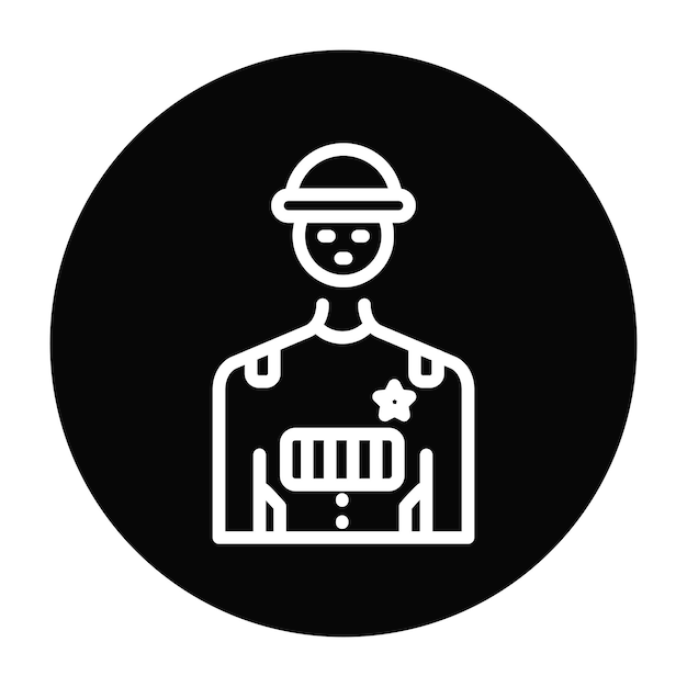 Ilustración del capitán vectorial