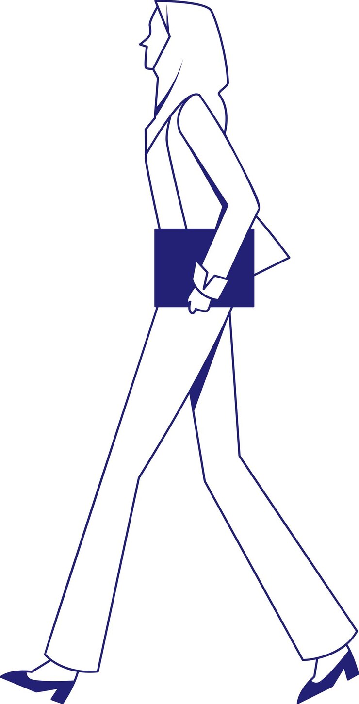 Vector ilustración del carácter de una mujer de negocios sin rostro con hijab