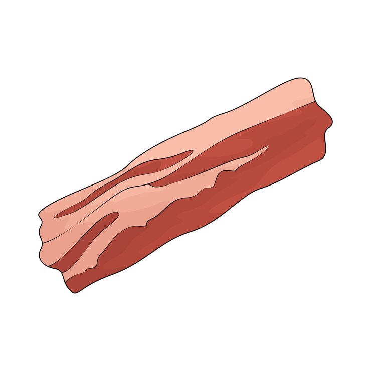 Vector ilustración de la carne