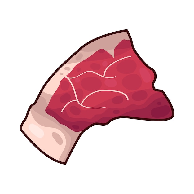 Ilustración de la carne